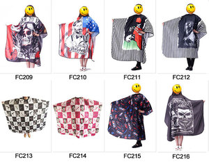 Capa <span class=keywords><strong>de</strong></span> peluquero con orificio para el brazo, <span class=keywords><strong>teléfono</strong></span> <span class=keywords><strong>de</strong></span> juego, marca privada, venta al por mayor - Product Image 6