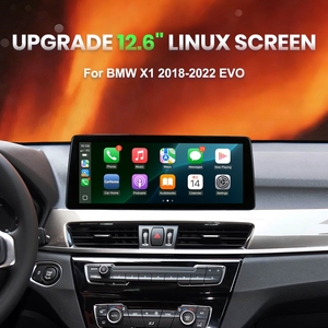 กล้องมองหลังติดรถยนต์ขนาด 12.6 นิ้ว พร้อมจอแสดงผลช่วยจอดแบบ HD สำหรับ BMW X1 F48 ปี 2018-2022 ระบบ EVO - Product Image 4