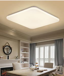 Lámpara de techo cuadrada y moderna para dormitorio, luz led fina de 430x430mm, 36w, AC85-265V - Product Image 5