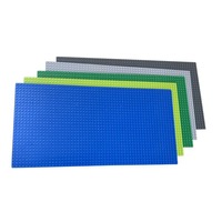 Plaque de base de mur de briques classique éducatif pour enfants 28x56 bricolage modèle de bloc de construction jouet