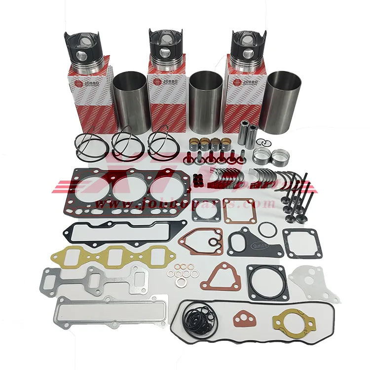 3TN82 Yanmar makine motor yeniden seti vhauling Rebuild Kit yedek parçaları motor revizyonu seti
