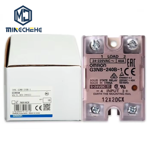 SSR Industrial G3NB-205B-1 G3NB-210B-1 G3NB-240B-1 con Función de Cero Cruce, Varistor Integrado y Montaje en Riel DIN - Product Image 1