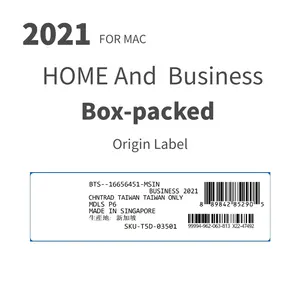 2021 ufficio casa e azienda per MAC Digital licenza 100% attivazione Online 2021 per la casa e l'azienda per MAC Key inviare via e-mail