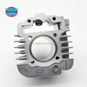 ชุดบล็อกกระบอกสูบมอเตอร์ไซค์อะลูมิเนียม HG KWB110F ขนาด 50 มม. 110 ซีซี พร้อมปะเก็น หัวสูบ แหวนลูกสูบ สำหรับ Wave100 KWB - Product Image 4