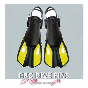 <span class=keywords><strong>PIKOBELLO</strong></span> Professionelle Trainings-Schwimmflossen für Erwachsene aus Gummi zum Tauchen, Gerätetauchen & Schnorcheln - Umweltfreundliches Vollfuß-Design - Product Image 2