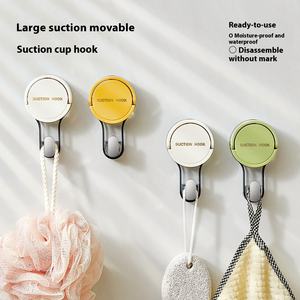 Ganchos <span class=keywords><strong>de</strong></span> Succión Reutilizables y Resistentes al Agua para Colgar Ropa en la Cocina, Baño y Ducha, Soportes <span class=keywords><strong>de</strong></span> Almacenamiento para Pared - Product Image 5