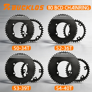 Plateau de pédalier BUCKLOS 110 BCD pour vélo de route, double pignon <span class=keywords><strong>11</strong></span>/12 vitesses, pour Shimano R7000 <span class=keywords><strong>R8000</strong></span> R9100, pièces de cyclisme - Product Image 1