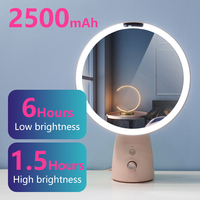 Miroir de maquillage Intelligent AI Miroir de bureau à LED Mode lucarne Multi-scène réglable Internet Celebrity Beauty Mirror avec lumière