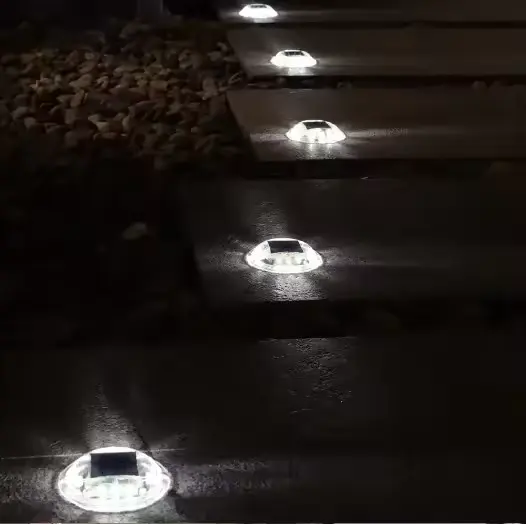 rubber parking curb led