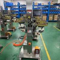 Machine automatique de pose de boutons-pression industrielle, équipement de couture pour l'attache de boutons sur les vêtements en jean et denim, modèle TS-80