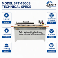 Nouvelle machine à chants de bord automatique pour la production de panneaux de bois contreplaqué et OSB, équipement pour panneaux à base de bois