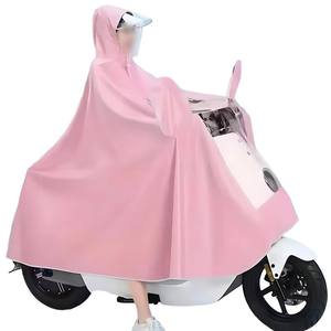 Poncho de pluie pas cher <span class=keywords><strong>pour</strong></span> moto en plein air, imperméable <span class=keywords><strong>pour</strong></span> voiture électrique, cape de pluie <span class=keywords><strong>pour</strong></span> vélo, vêtements de pluie imperméables - Product Image 5