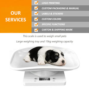 J&<span class=keywords><strong>R</strong></span> 新生猫和孕妇猫护理液晶宠物体重秤 15KG/33LB 容量 OEM/ODM 可定制 1g 精度 - Product Image 2