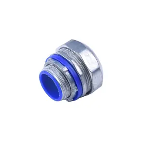 Top quality yueqing Hoonsun metal waterproof for nylon pipe Flexible Conduit Connector Liquid Tight Connector