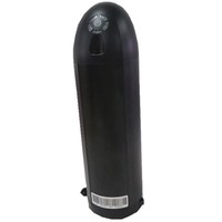 Batterie de vélo électrique 36V 10Ah en forme de bouteille avec interrupteur