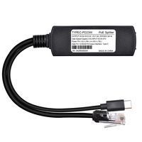 Divisor PoE SDaPo Tipo-C de 23W 2.5G, Carga Rápida QC3.0 PD3.0, Estándar de Alimentación por Ethernet IEEE802.3at