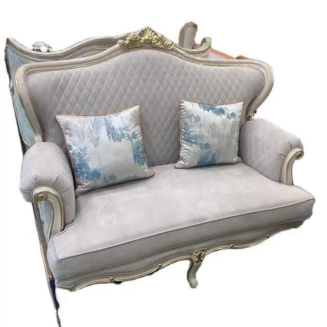 Royal French Style Classical Carvings Extra Luxurious Furniture Sofa