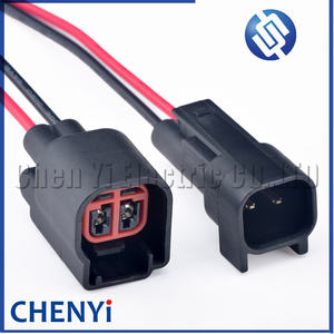 凯迪拉克美洲虎雪佛兰2针自动前转向信号灯连接器发动机罩传感器线束插头2272457 J1B112B591AA - Product Image 3