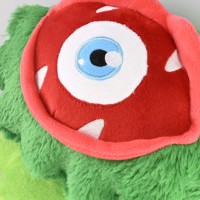 Peluche monstre personnalisée OEM ODM, grands yeux, poupée moelleuse et originale pour Halloween