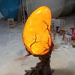 Lampes décoratives en forme de haricot Chia pour extérieur, IP65, pour événements festifs, parcs, jardins et aménagements paysagers - Product Image 6