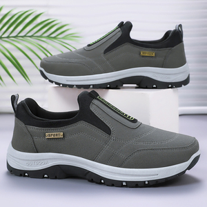 Chaussures <span class=keywords><strong>de</strong></span> <span class=keywords><strong>randonnée</strong></span> pour hommes, à enfiler, antidérapantes, respirantes, décontractées, pour toutes les saisons - Product Image 3