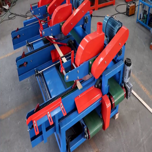 Sierra de doble extremo para carpintería para producción de palés de madera - Product Image 2