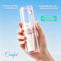 Étui de voyage portable Etravel en PC/ABS pour gobelet à bain de bouche, dentifrice et porte-brosse à dents