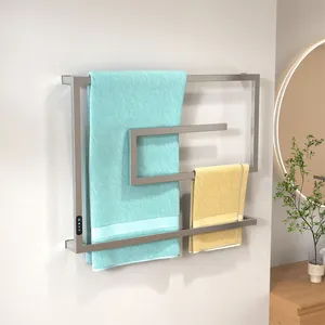 Traditional Heated Towel Rail Stainless Steel Electric Heated Towel Warmer Electric Heater Towel Rack