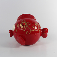 2022 nouveau Design chine fournisseur résine Carton poisson personnalisé tirelire Secret tirelire tirelires personnalisé tirelire