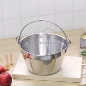 Large Stainless Steel 9L Jam Pot <strong>Preserving</strong> Maslin <strong>Pan</strong> - Product Image 1