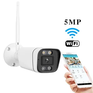 VStarcam CS58Q 5MP Bullet Kamera WiFi Outdoor 4 Lichter Nachtsicht Zwei-Wege-Talk wasserdichte Outdoor-Überwachungs kamera