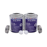 Colle PVC de qualité industrielle robuste pour conduites électriques, gaine de câblage DWV, adhésif pour tuyaux UPVC, ciment solvant CPVC à souder finement