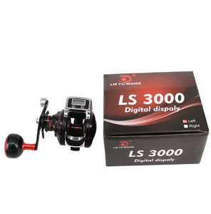 <span class=keywords><strong>Moulinet</strong></span> électrique de pêche sur glace, <span class=keywords><strong>moulinet</strong></span> à bille 14 + 1, équipement de ratio 6.3:1 à affichage numérique, adapté pour la pratique sur glace - Product Image 6