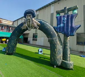 <span class=keywords><strong>Ballon</strong></span> gonflable fait sur commande de porte d'<span class=keywords><strong>arche</strong></span> de <span class=keywords><strong>pirate</strong></span> de parc d'attractions extérieur pour des événements de parties - Product Image 2