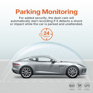 <span class=keywords><strong>Cam</strong></span>éra de tableau de bord cachée 4K IPS à double objectif, Plug and Play, avec vision nocturne, écran tactile, WIFI et contrôle par application, boîte noire pour voiture - Product Image 6