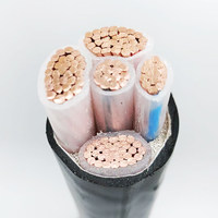 YJV XLPE-Stromkabel 0,6/1kV OFC-Kupfer Klasse A IEC 60332 IP54 PVC-Mantel Industrielles Freileitungskabel für Kraftwerke