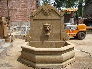 <span class=keywords><strong>Fontaine</strong></span> <span class=keywords><strong>murale</strong></span> d'intérieur en marbre blanc avec tête <span class=keywords><strong>de</strong></span> lion sculptée - Product Image 5