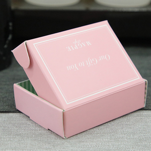 Boîte d'expédition personnalisé<span class=keywords><strong>e</strong></span> écologique et recyclable en <span class=keywords><strong>carton</strong></span> rose pour l'<span class=keywords><strong>e</strong></span>-<span class=keywords><strong>commerce</strong></span> - Product Image 5