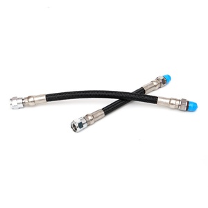 <b>Diving</b> second stage <b>regulator</b> low-pressure hose / BCD inflator hose / high-pressure hose — braided nylon. - Product Image 6