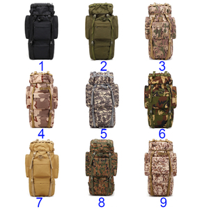 Trekking Camouflage Oxford Camping Sports Travel Molle <strong>Rucksack</strong> <strong>Large</strong> Capacity Waterproof 70L Tactical Backpack - Product Image 2