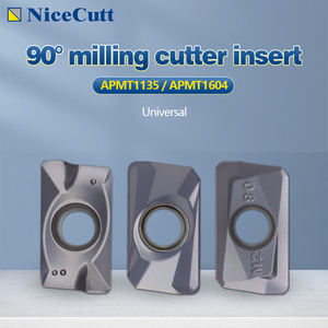 Lama di fresatura universale carburo di tungsteno APMT1135PDER inserto utensile per tornitura inserto fresatrice 90 ° - Product Image 2