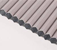 Persianas de Nido de Abeja Integradas de 20/16 mm con Tela 100% Opaca y Protección UV, Control Eléctrico Inalámbrico para Ventanas Francesas