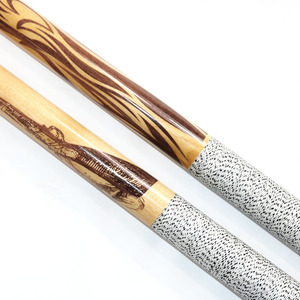 1/2-PC Uni-loc Joint Maple Wood 58 pulgadas 13mm Tip Billiard Pool Cue Stick/Taco con empuñadura <span class=keywords><strong>de</strong></span> hilo <span class=keywords><strong>de</strong></span> lino <span class=keywords><strong>y</strong></span> protector para la venta - Product Image 5