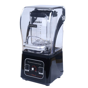최소 주문량 낮음 9840 모터 1.8L 헤비듀티 상업용 방음 블렌더, 푸시 버튼 컨트롤, 6중 칼날, 고출력 얼음 분쇄기 - Product Image 4