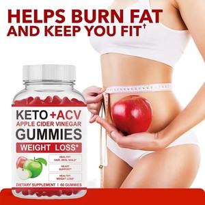 KETO ACV Gummies Gewichtsbeheersing Appelazijn Gummies Platte Buik Afvalsupplementen voor Gewichtsverlies - Product Image 3
