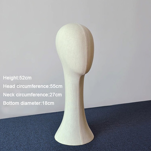 Tissu pas cher prix chapeaux et écharpe affichage femme longue cou tête de mannequin - Product Image 6