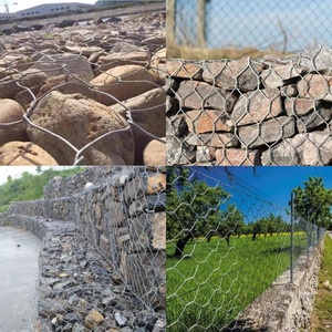 Sıcak Fırsat Kolay Kurulum 2x1x1m Galvanizli Demir Tel <span class=keywords><strong>Gabion</strong></span> Kutusu Kaynaklı Hasır 50x200mm Kare Delikli İnşaat İstinat Duvarı Sepeti - Product Image 6