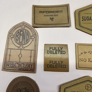 แผ่นหนังติด2024สำหรับเสื้อโค้ทแจ็กเก็ตแผ่นติดโลโก้สินค้าใหม่ - Product Image 6