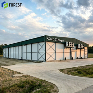 Edificio Refrigerado para Almacenamiento de Mariscos, Distribución Profesional, Prefabricado en Metal, Instalación Rápida - Product Image 1