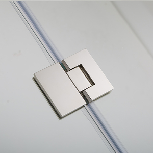 บานพับ<span class=keywords><strong>ราคา</strong></span>ถูกห้องน้ำ Frameless กระจกใสประตูห้องอาบน้ำฝักบัว - Product Image 5